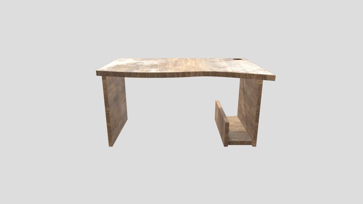 Desk 3D Model