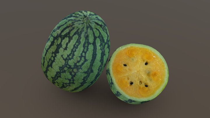 Watermelon – Free 3D Model STL