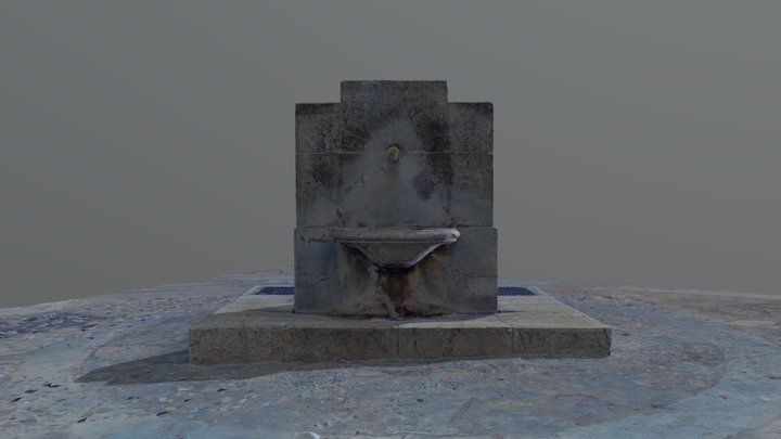 Font des Sitjar 3D Model