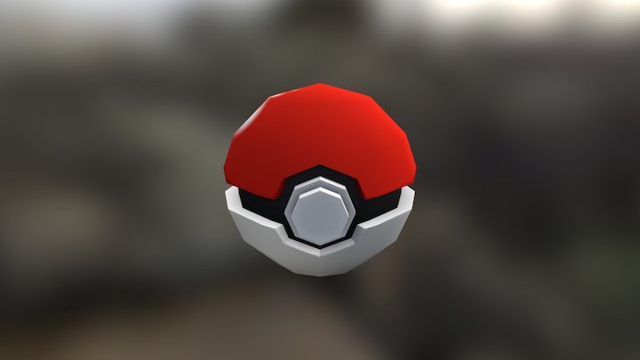 Pokéball 3D Model