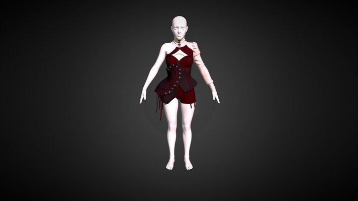 Corset 3D Models - Sketchfab