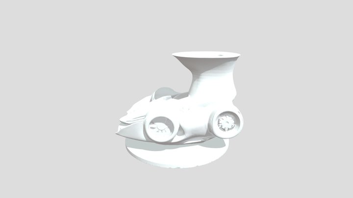 car vase cool 3D Model