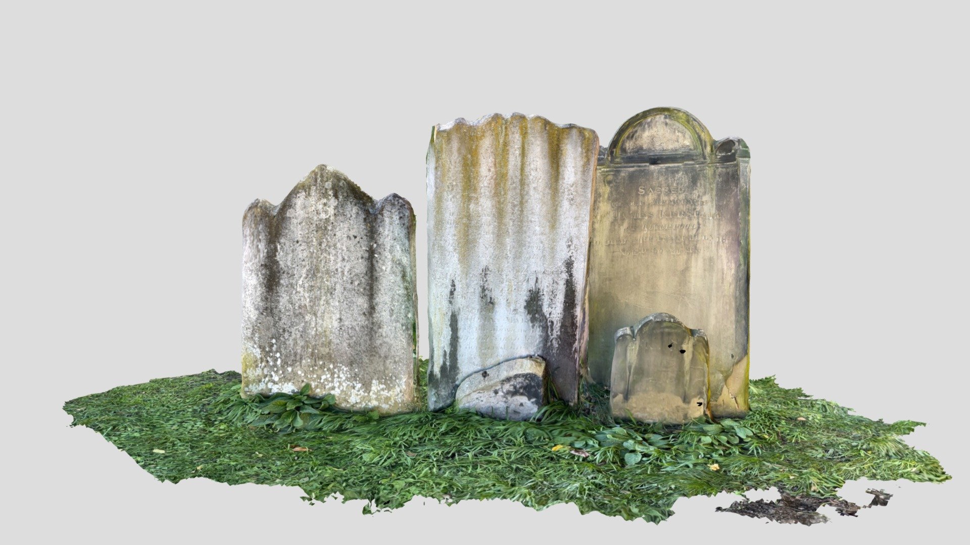 St Paul's Church iPhone Test Scan Headstones 01