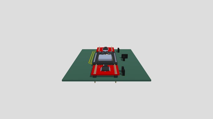 Glass Bot Smart Cleaner 3D Model