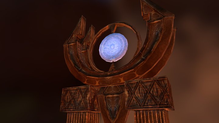 Tul-Ka Gateway 3D Model