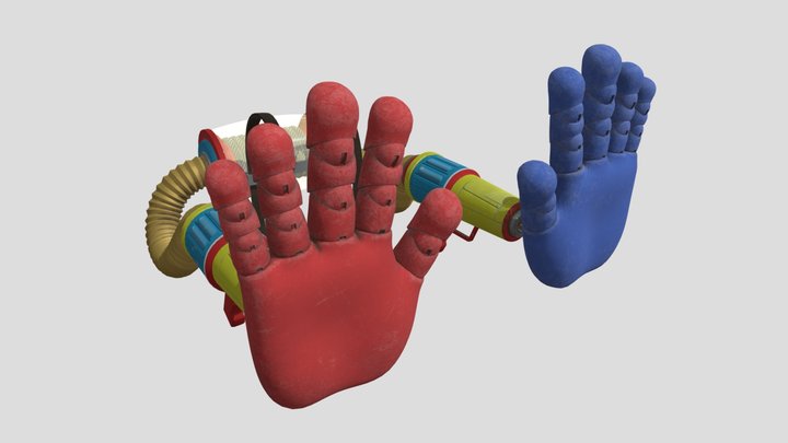 Grabpack - Poppy Playtime Chapter 1 3D Model