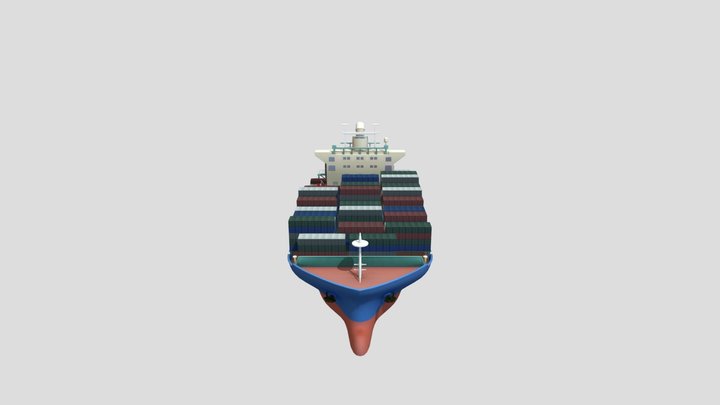 Ocean Freighter – Gratis 3D-model STL