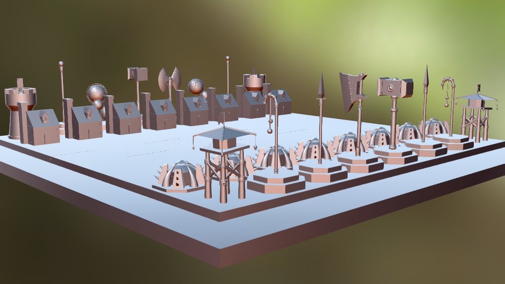 Warcraft chess
