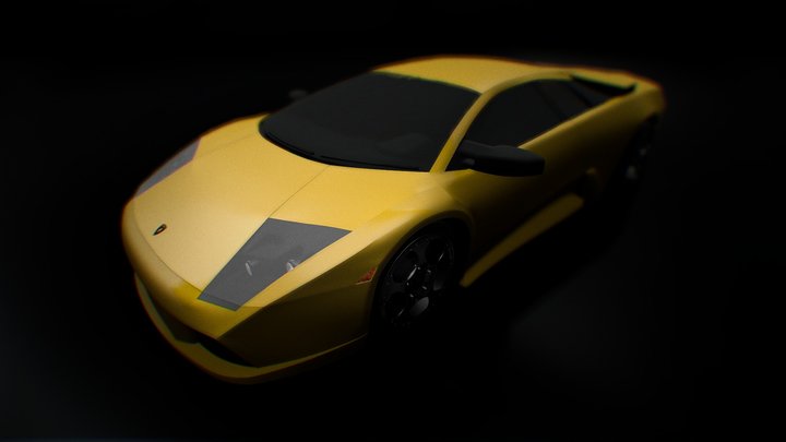 Lamborghini Murcielago 2001 3D model 3D Model