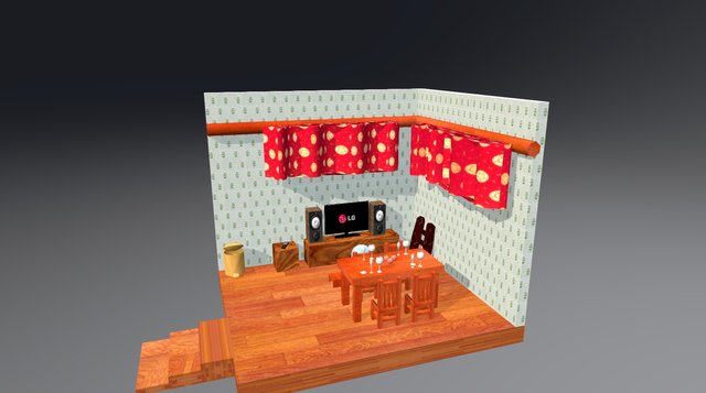 Indoor Decoration典雅室內 3D Model
