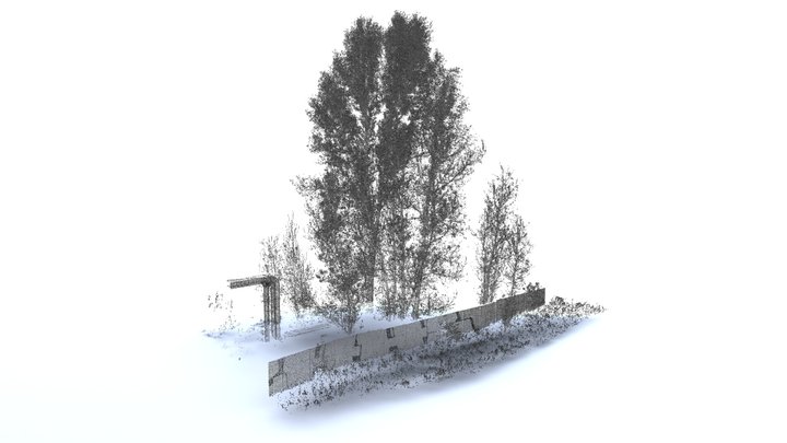Drzewa ul. Gdynska 3D Model