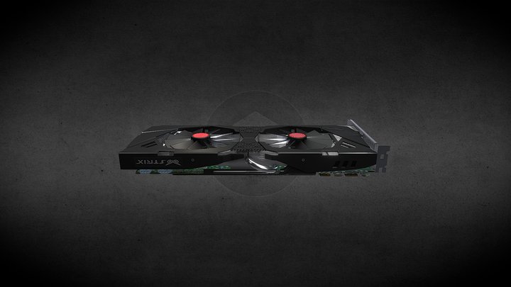 NVIDIA GTX 780 3D Model