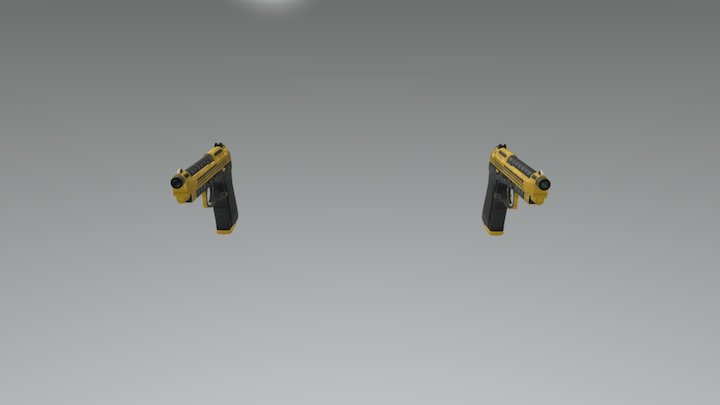 Dual Berettas | Armament 3D Model