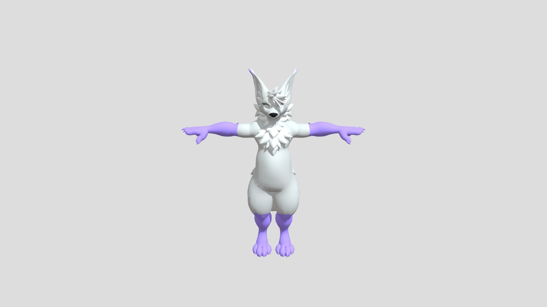 My Custom Furry Fox Original Character - Download Free 3D model by ...