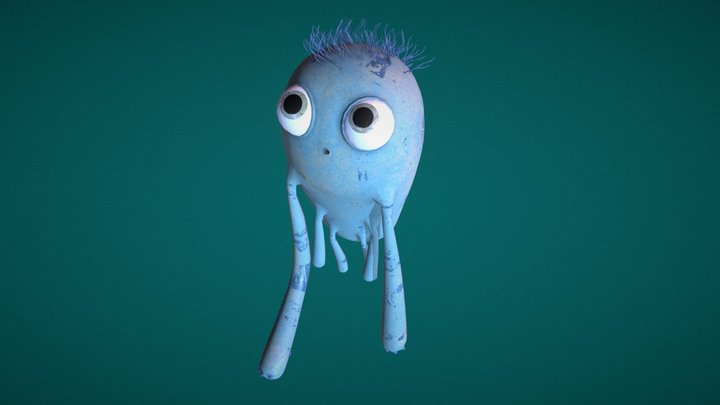 Sea dog 3D Model