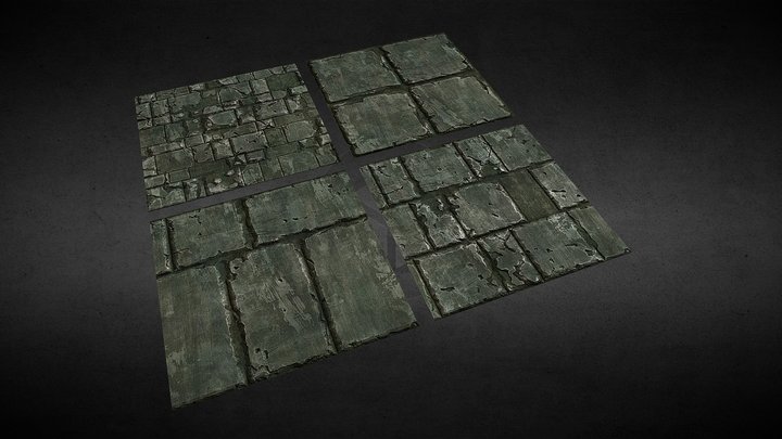 DungeonBricks – Free 3D Model STL