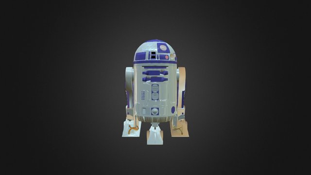 R2d2 3D Model