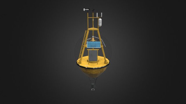 Science Buoy 3D Model