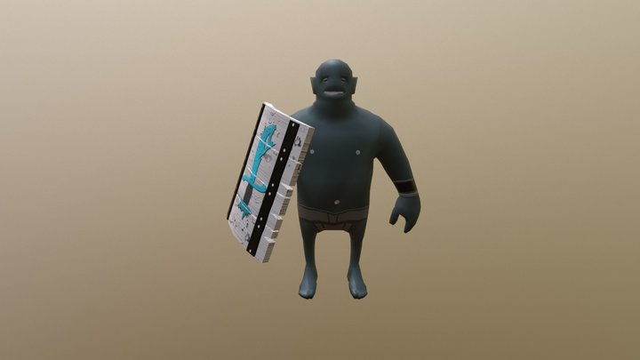 goblin -- incomplete 3D Model