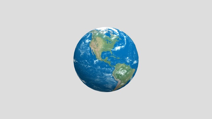 Earth – Free 3D Model STL