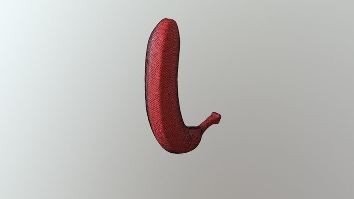 Banana2 for scale 3D Model