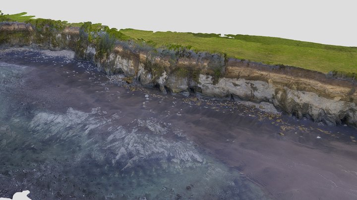 Rapanui Beach (North End) 3D Model