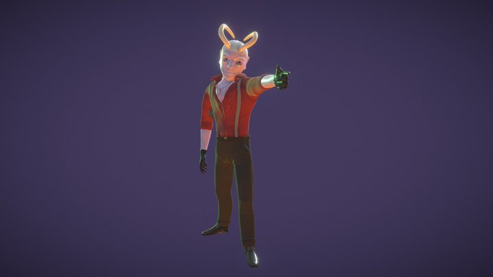 Gorvanus Character Model 3D Model