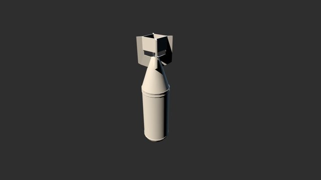 Incendiary Bomb 3D Model