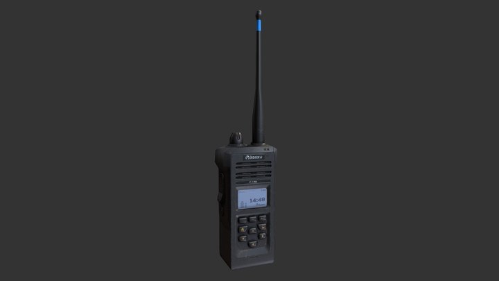 Radio 3D Model