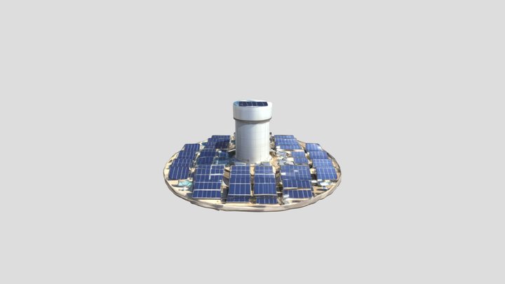 Mohammed bin Rashid Solar Park- Minha 8-B 3D Model