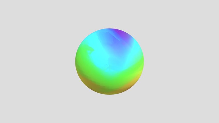 rainbow ball 3D Model