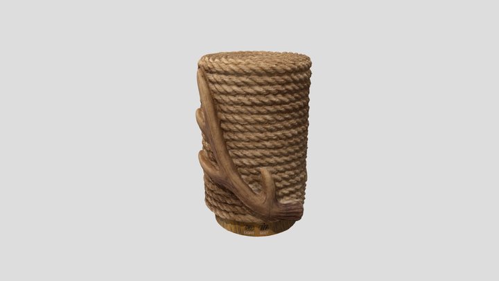 鹿角 3D Model