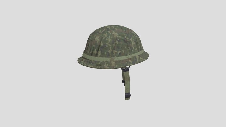 Military Helmet 3D Model