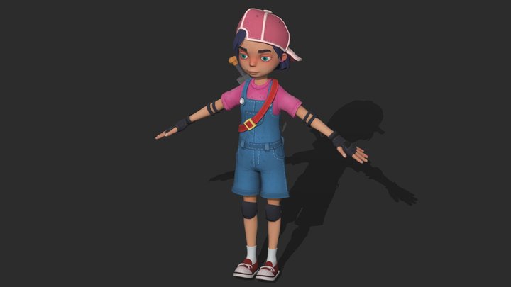 SecretNeighbor_brave 3D Model