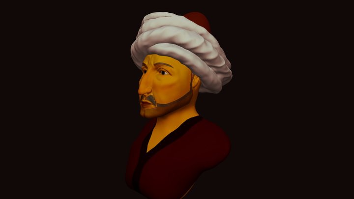 Fatih Sultan Mehmet Han 3D Model