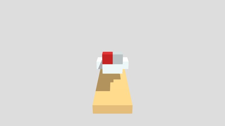 Surfboard - Voxel 32x32 – Modello 3D gratuito STL