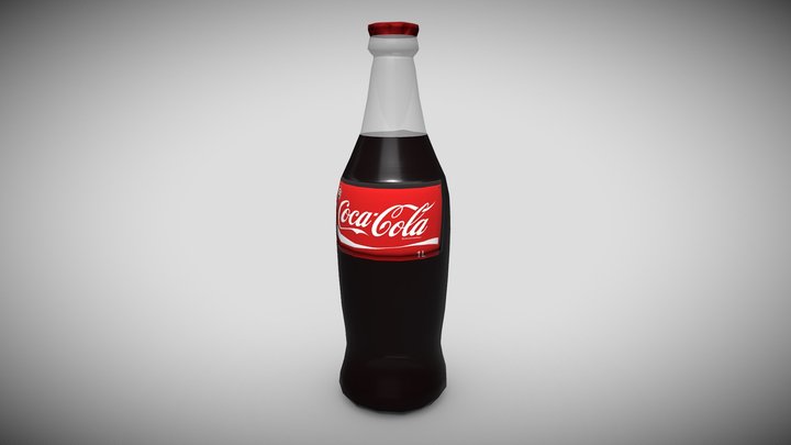 Botella Coca Cola 3D Model