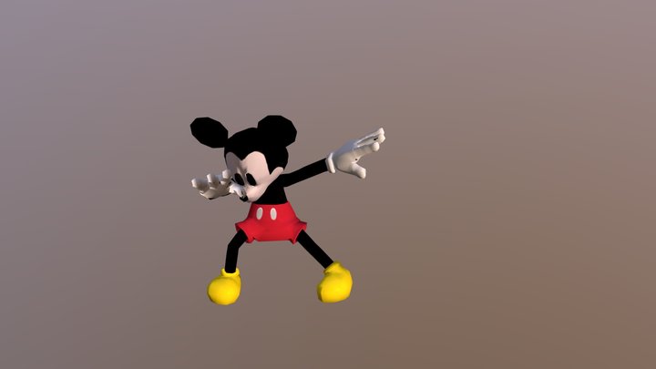 Epic Mickey 3D Model