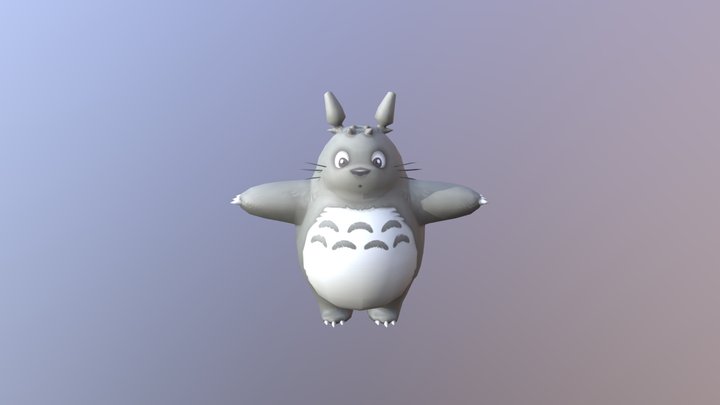 [Study]_Totoro 3D Model
