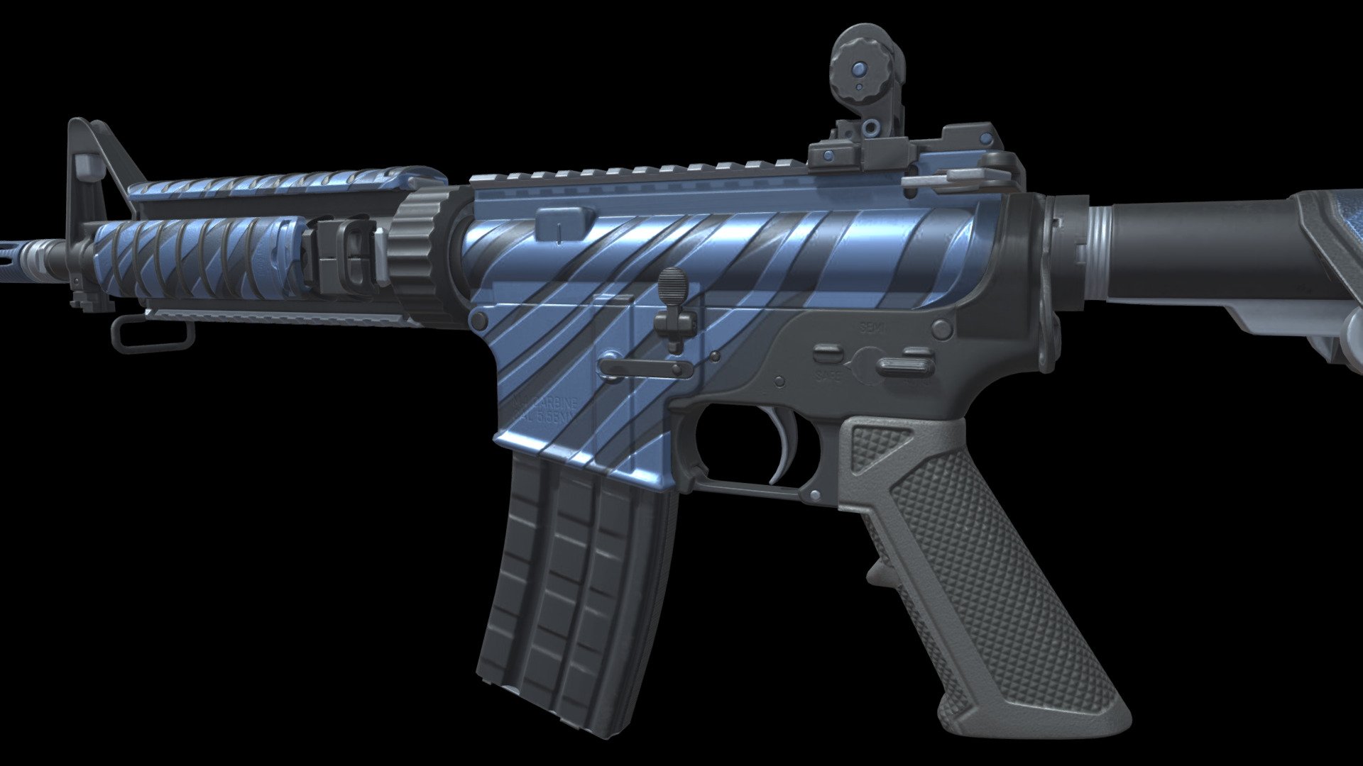Night Wave - 3D model by dog (@d0g1) [edab066] - Sketchfab
