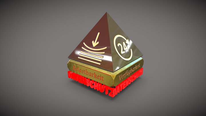 Datenschutz. Защита персональных данных. – Free 3D Model STL