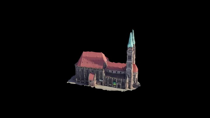 St. Sebald 3D-Modell 3D Model