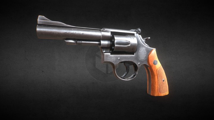 GUN Smith & Wesson 3D Model