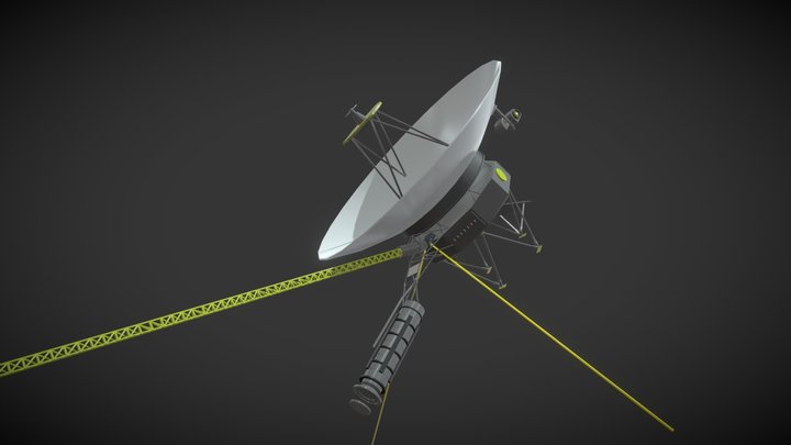 Voyager 1&2 3D Model