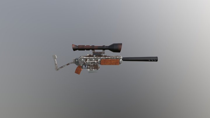 Fortnite Sniper - 3D model by CallumRafter (@CallumRafter) [f8e153a]