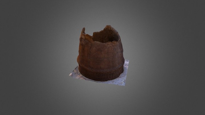 Cordoned Urn 3D Model