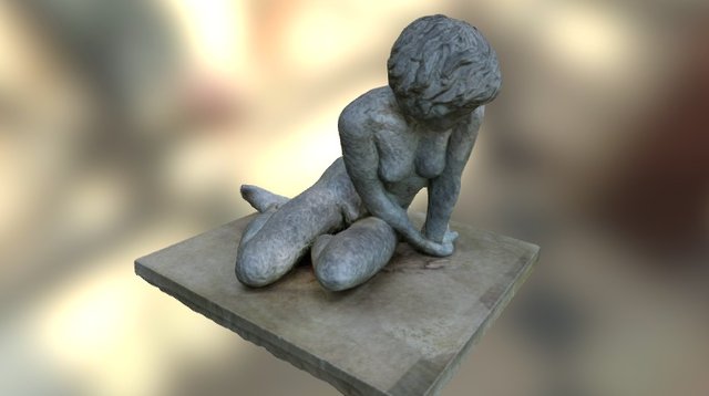 Garden Statue 3D Model