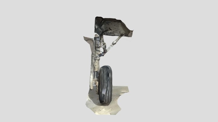 Cessna 310 main leg 3D Model