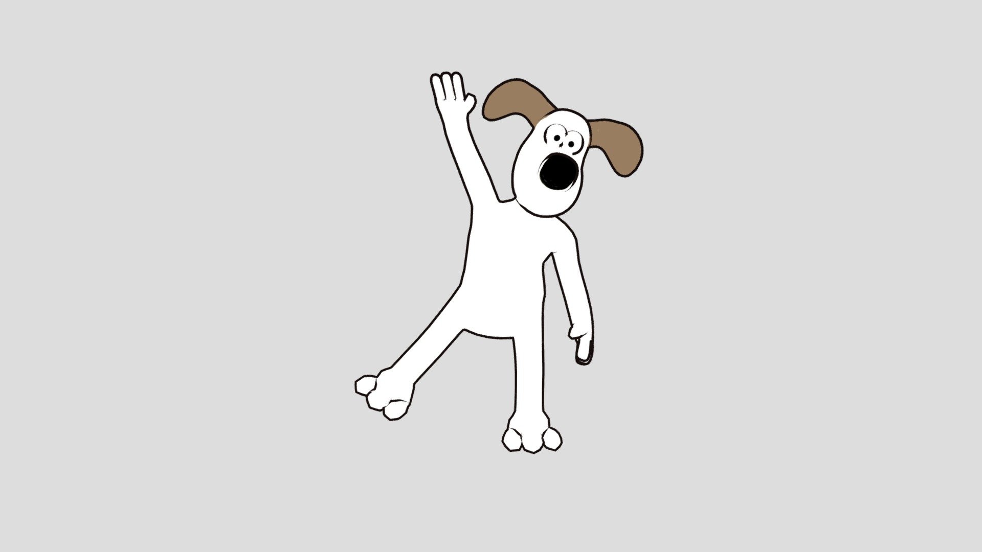 Gromit — Sketchfab embed 3D viewer