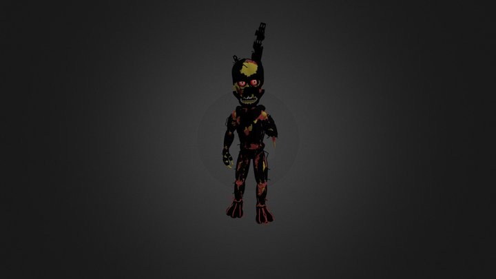 Scraptrap-fnaf 3D Model
